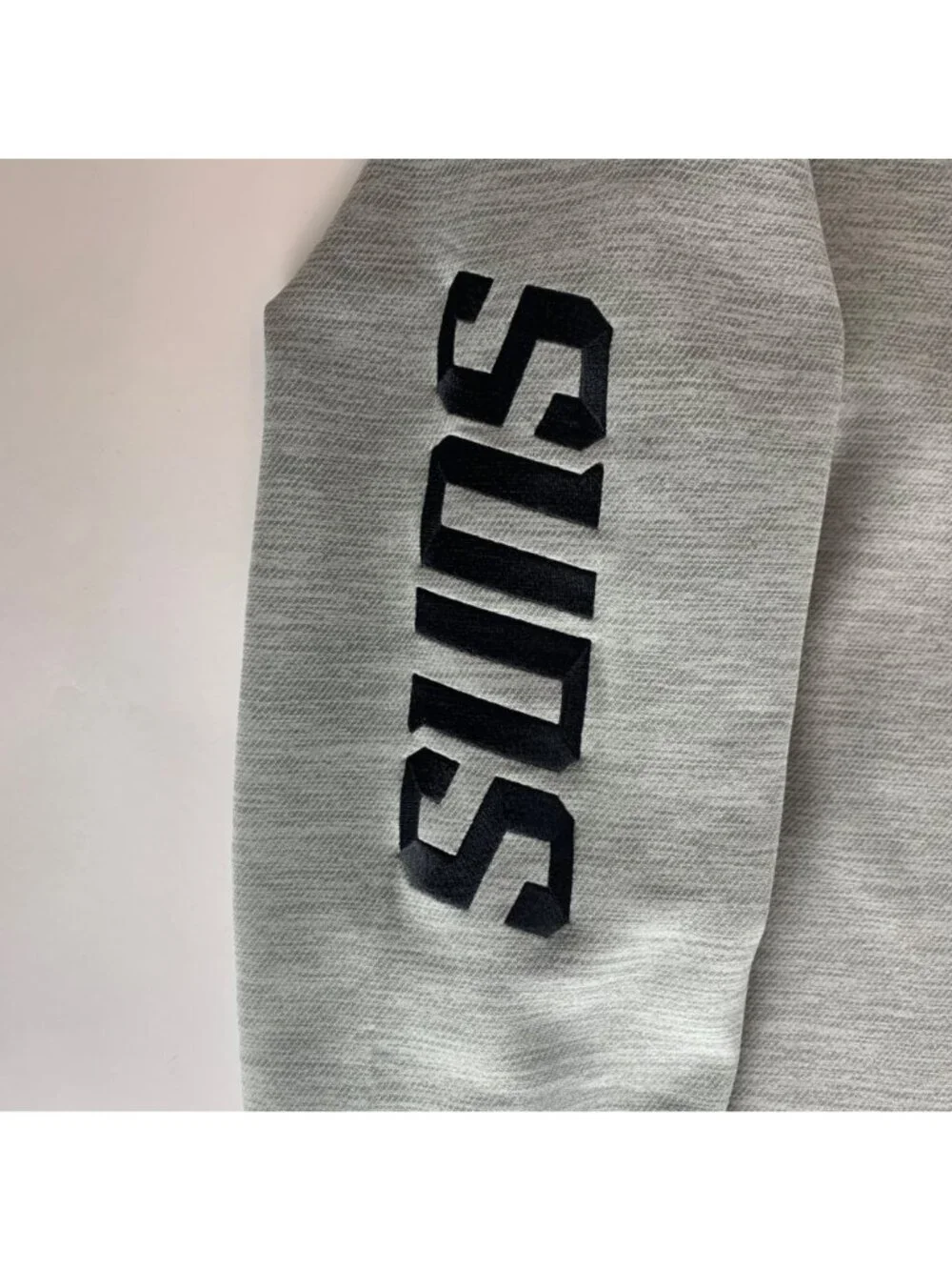 Phoenix Suns NBA Gray Nike Authentic Full Zip Hooded Shooting Jacket Mens 2XLT